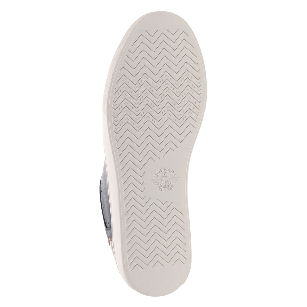 Navy-Dockers Mens Jensen Synthetic Leather Casual Lace Up Sneaker Shoe