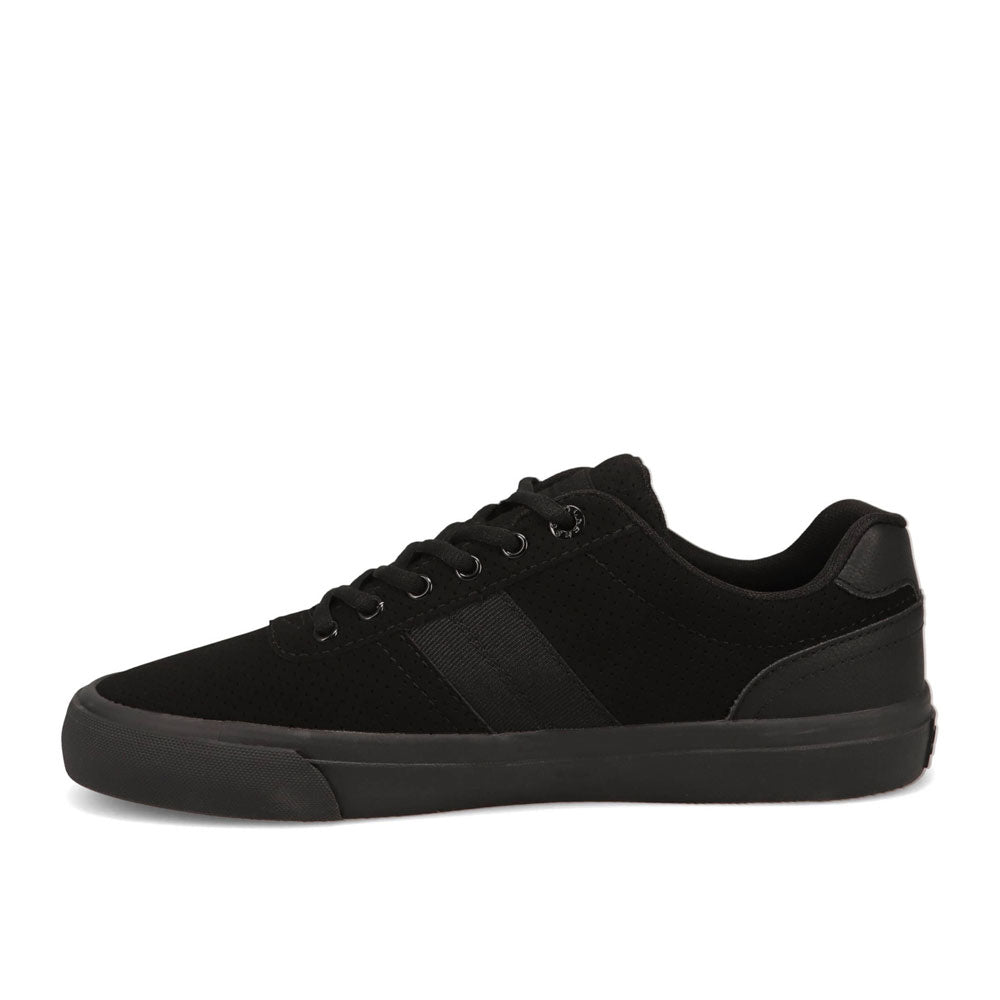 Black Mono-Dockers Mens Hobbs Synthetic Leather Casual Lace-up Sneaker