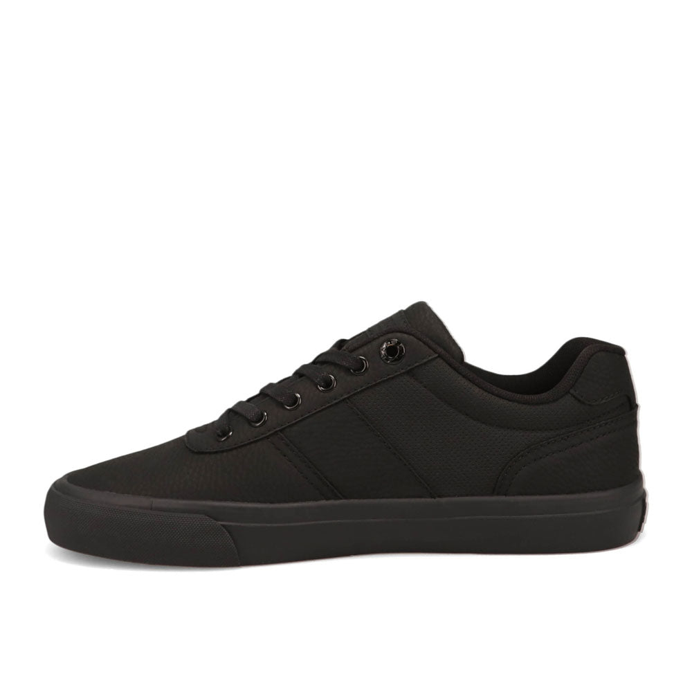 Black-Dockers Mens Hobbs Wax Synthetic Leather Casual Lace-up Sneaker