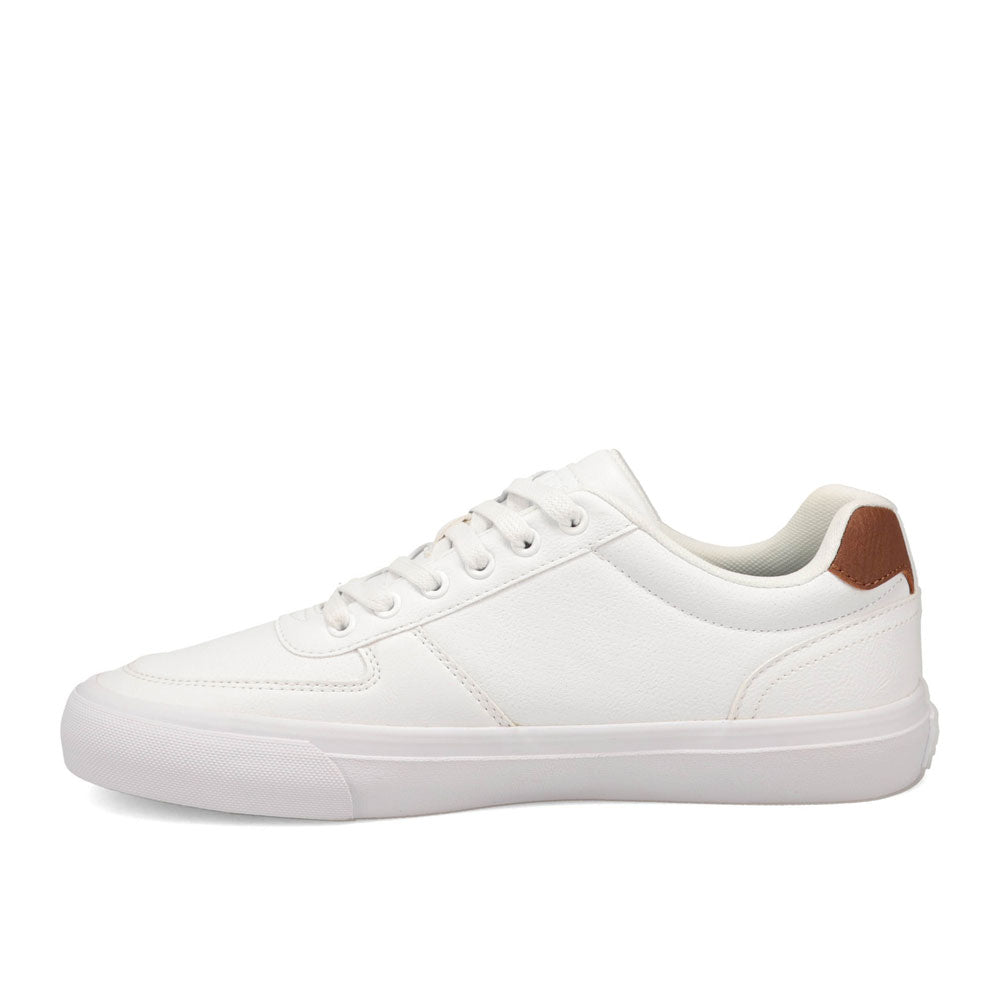 White/ Tan-Dockers Mens McCoy Casual Sneaker