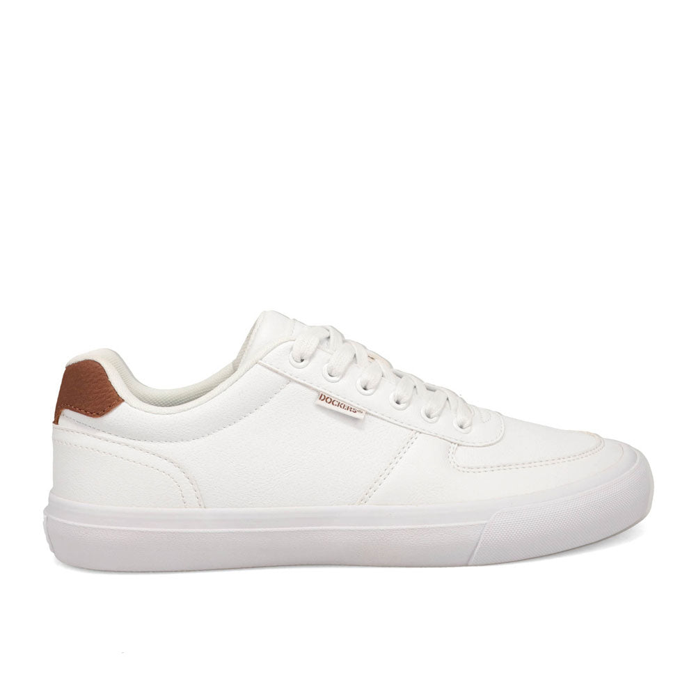 White/ Tan-Dockers Mens McCoy Casual Sneaker