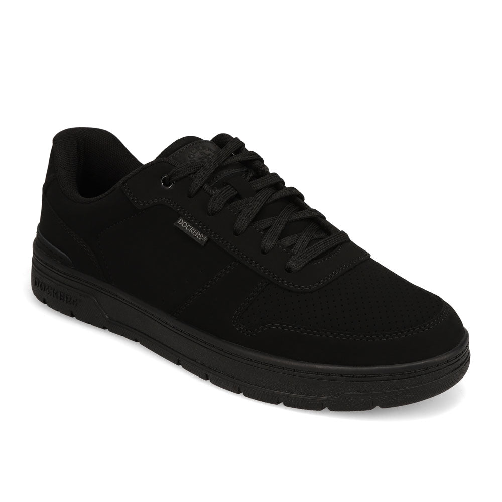 Black Mono-Dockers Mens Energy Lo Casual Lace Up Sneaker Shoe
