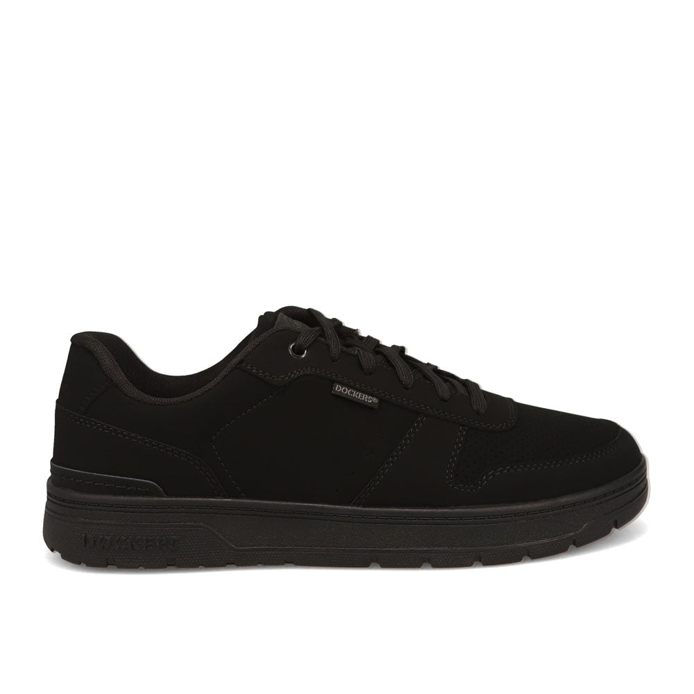 Black Mono-Dockers Mens Energy Lo Casual Lace Up Sneaker Shoe