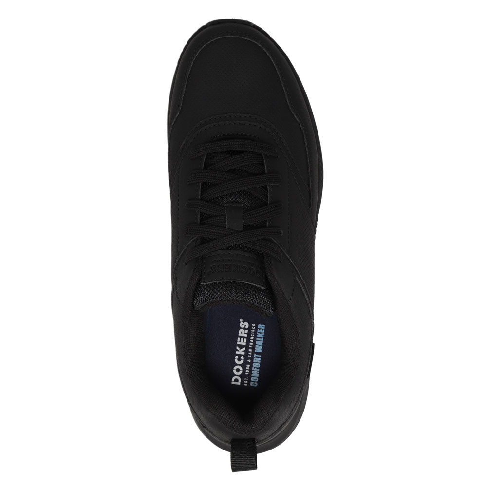 Black Mono-Dockers Mens Tenacity Casual Lace Up Sneaker