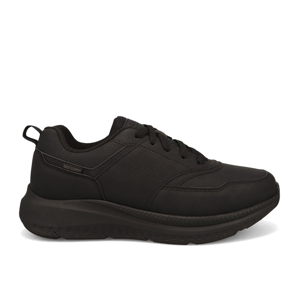 Black Mono-Dockers Mens Tenacity Casual Lace Up Sneaker