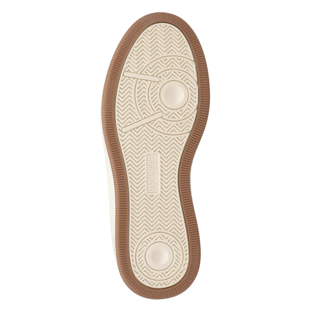 Black/British Tan-Dockers Mens Overtime Laser Casual Lace Up Sneaker