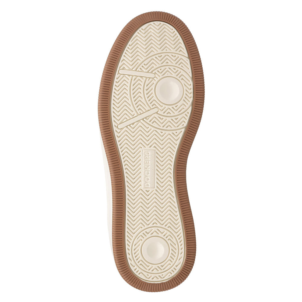 British Tan/Brown-Dockers Mens Overtime Laser Casual Lace Up Sneaker