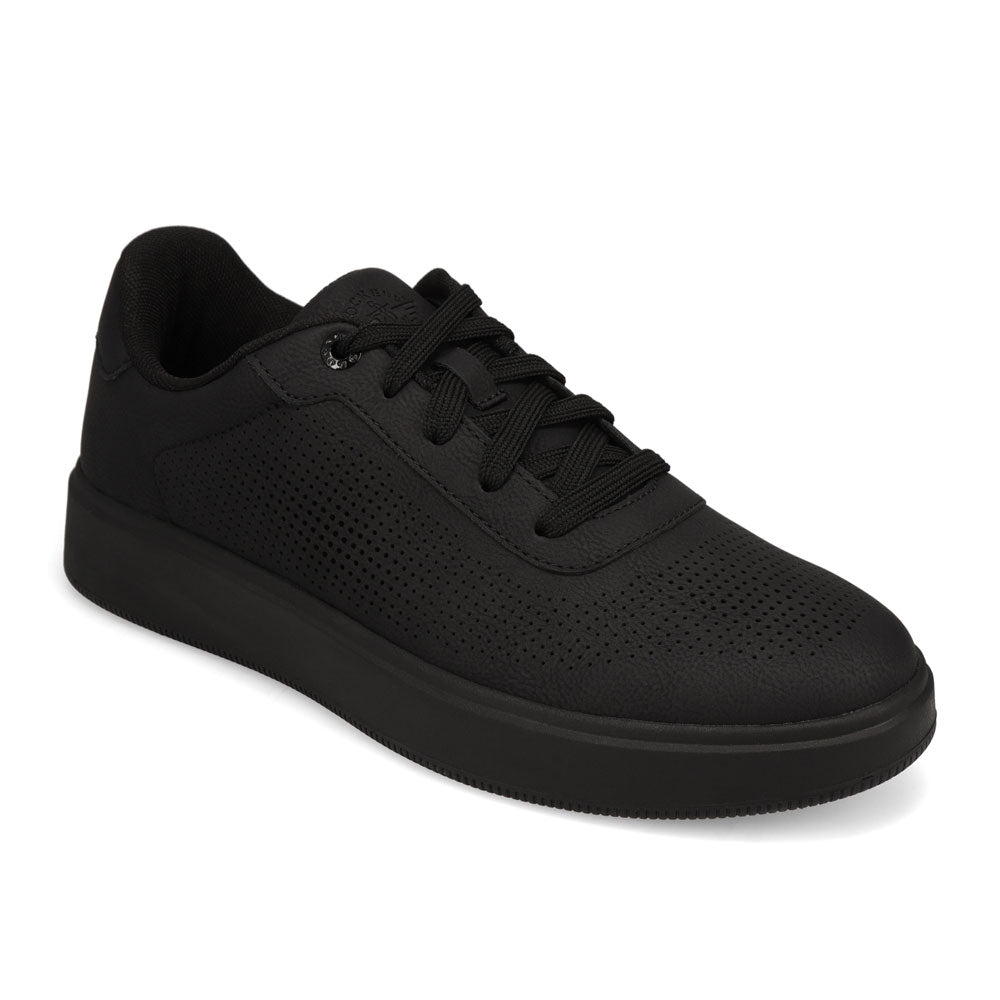 Black Mono-Dockers Mens Ignite Casual Lace Up Sneaker