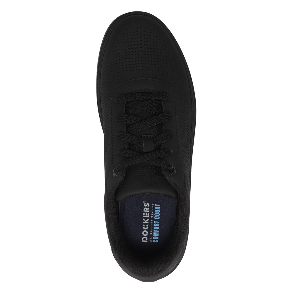 Black Mono-Dockers Mens Ignite Casual Lace Up Sneaker