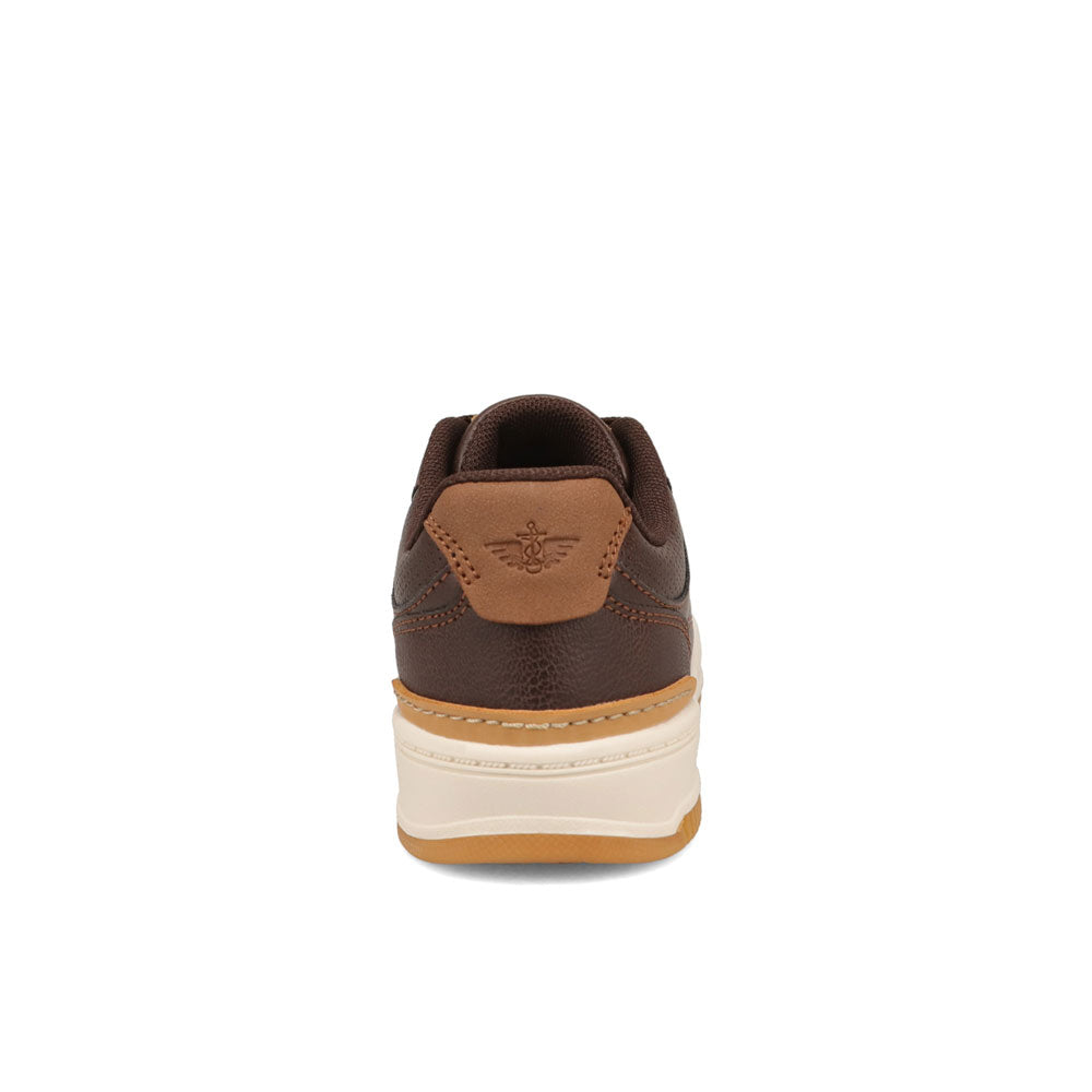Brown/British Tan-Dockers Little Kids Frederick Casual Sneaker