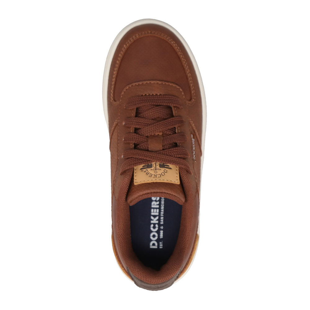British Tan/Brown-Dockers Little Kids Frederick Casual Sneaker