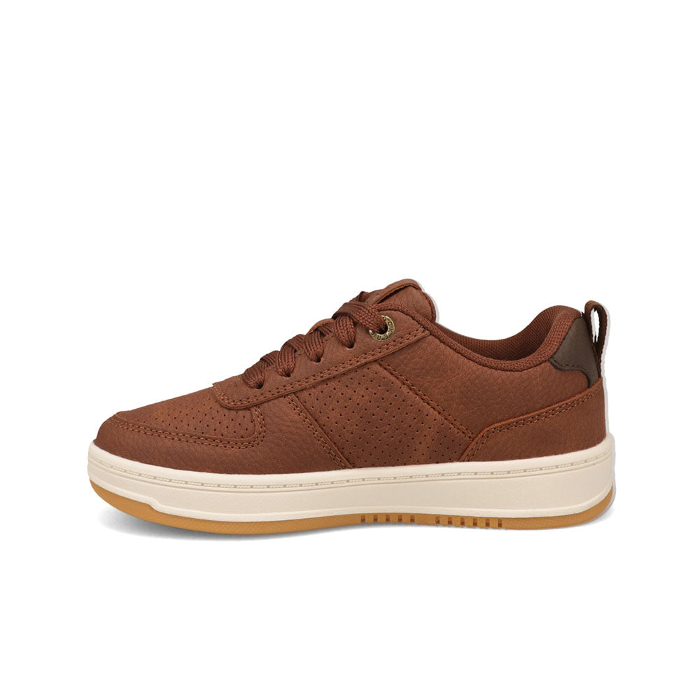 British Tan/Brown-Dockers Little Kids Overtime Laser Casual Sneaker Shoe