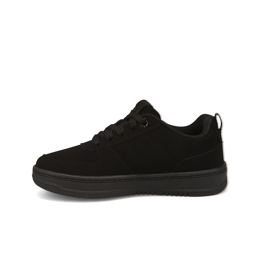 Black Mono-Dockers Little Kids Overtime Laser Casual Sneaker Shoe