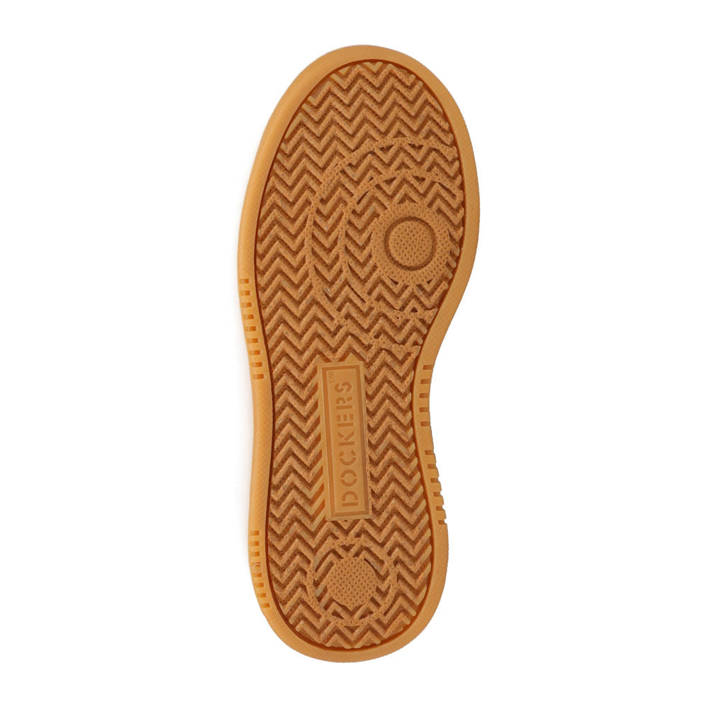 Brown/British Tan-Dockers Little Kids Overtime Laser Casual Sneaker Shoe