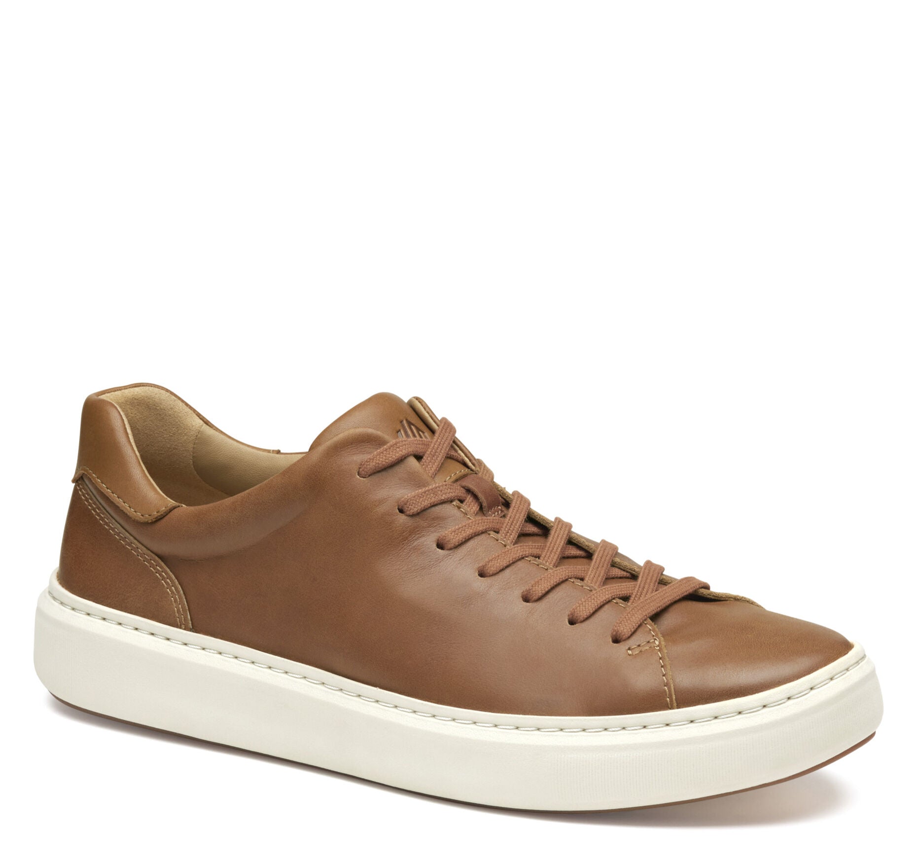 Tan Full Grain-Johnston & Murphy Mens  Anders Lace-To-Toe Shoe
