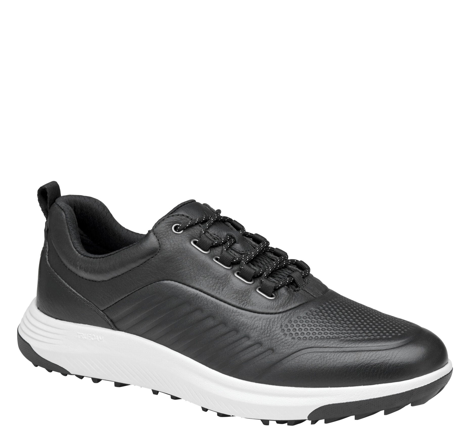 Black Waterproof Full Grain-Johnston & Murphy Mens  Amherst GL1 Luxe Hybrid Shoe