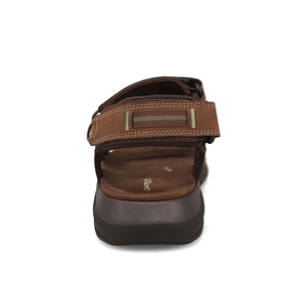 Dark Tan-JARMAN Mens Burton Outdoor Sport Sandals for Men
