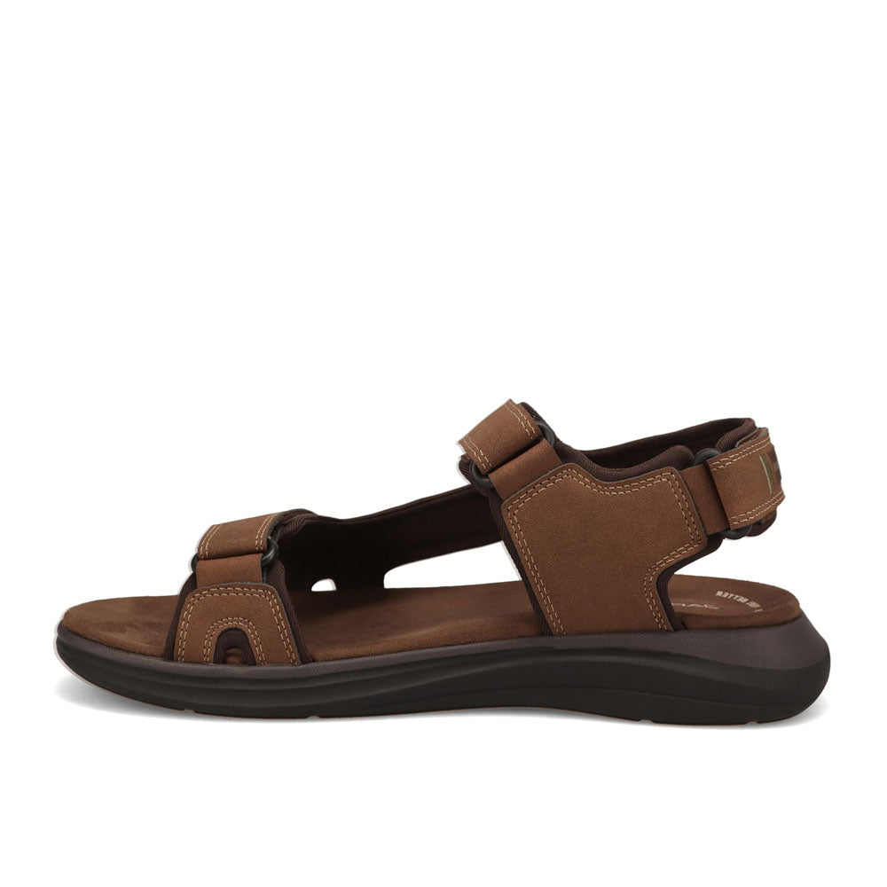 Dark Tan-JARMAN Mens Burton Outdoor Sport Sandals for Men