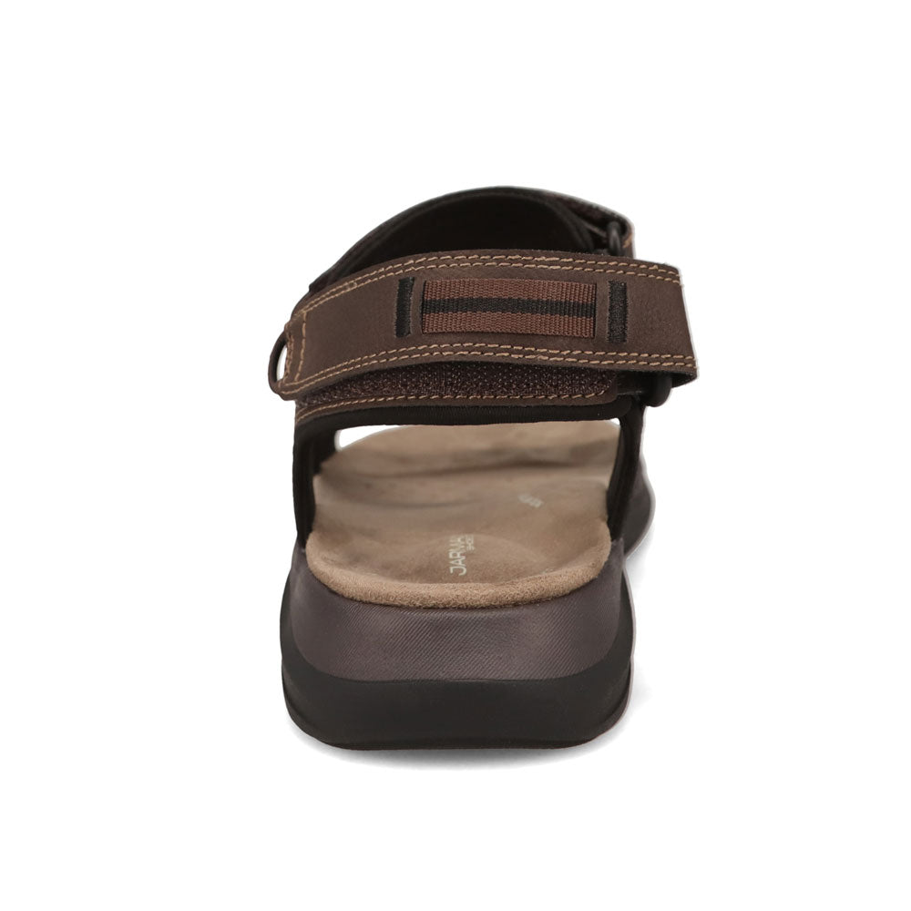 Dark Brown-JARMAN Mens Bishop Outdoor Sport Fisherman Sandal
