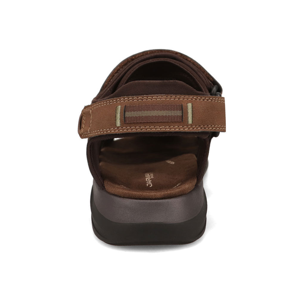 Dark Tan-JARMAN Mens Bishop Outdoor Sport Fisherman Sandal