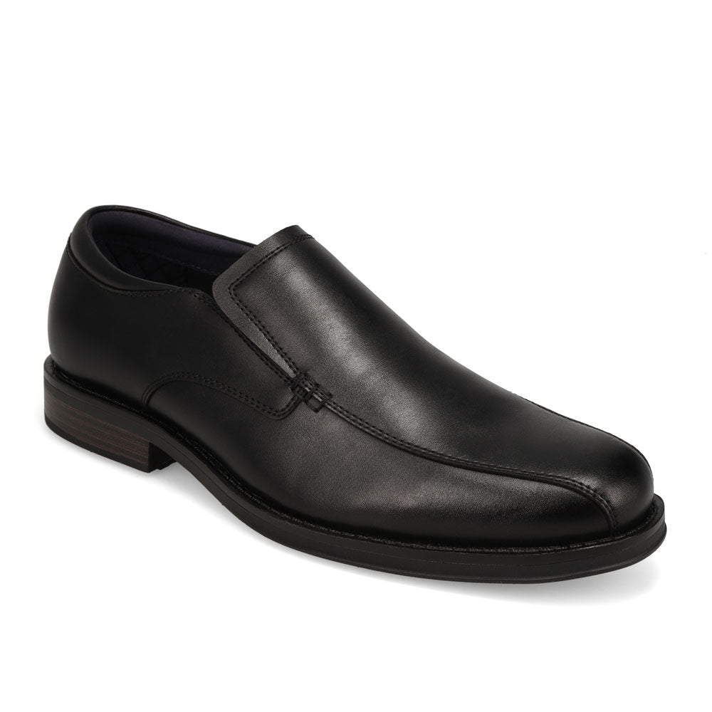 Black-JARMAN Mens Bexley Dress Slip On Loafer Shoe