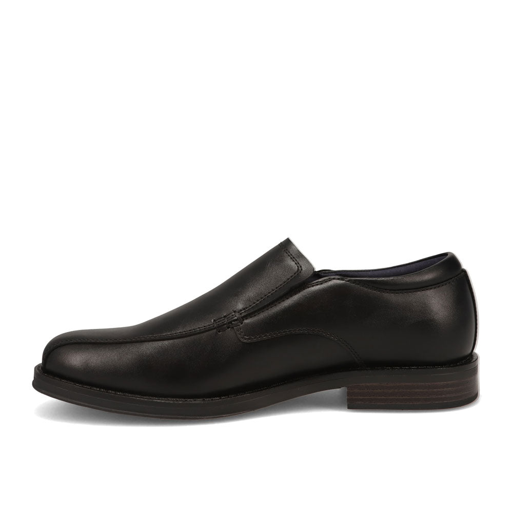 Black-JARMAN Mens Bexley Dress Slip On Loafer Shoe