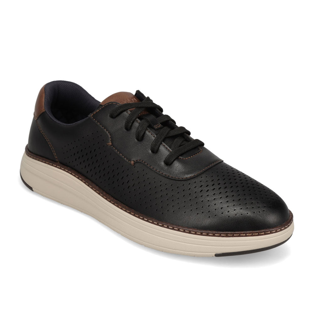 Black-JARMAN Mens Newell Casual Lace Up Sneaker