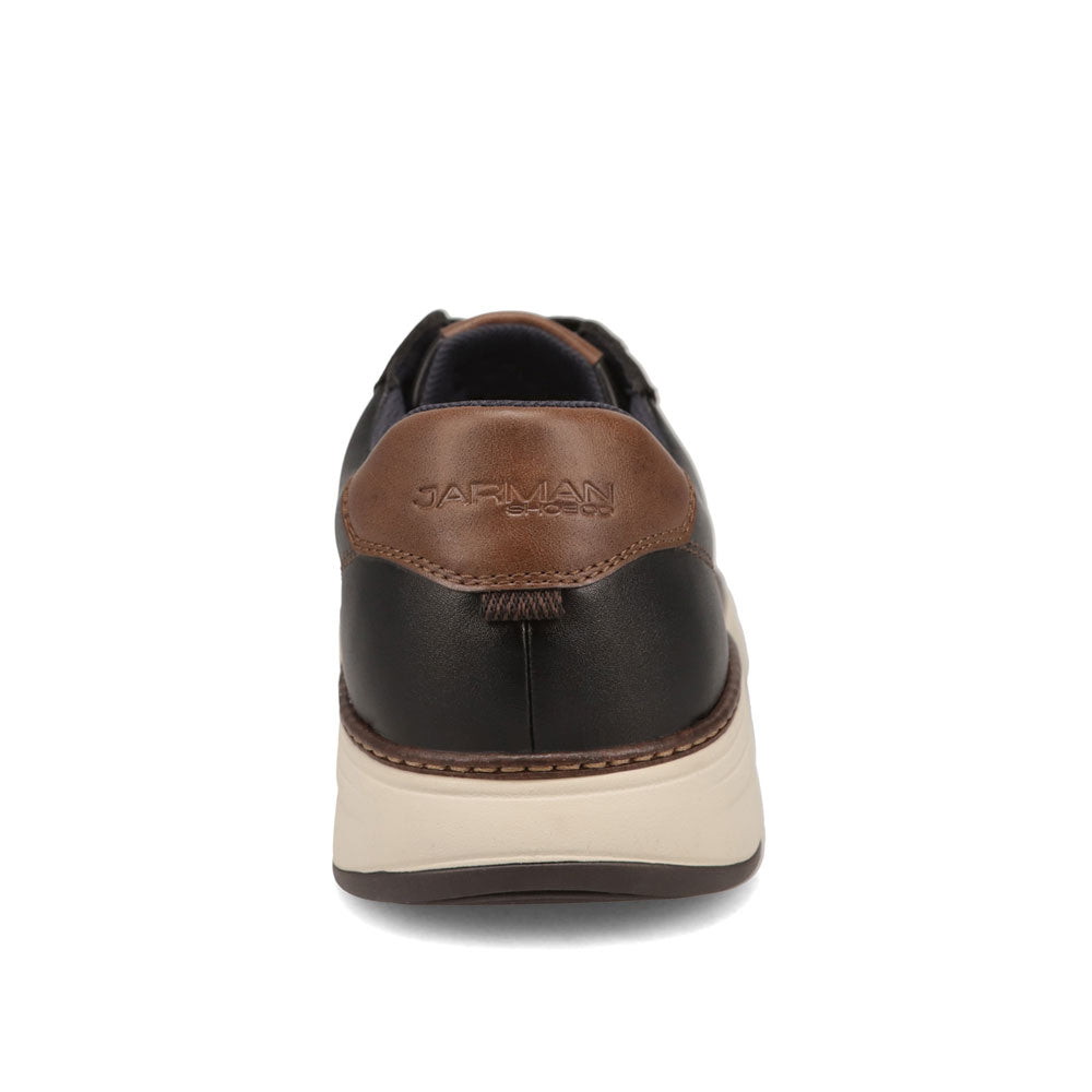 Black-JARMAN Mens Newell Casual Lace Up Sneaker