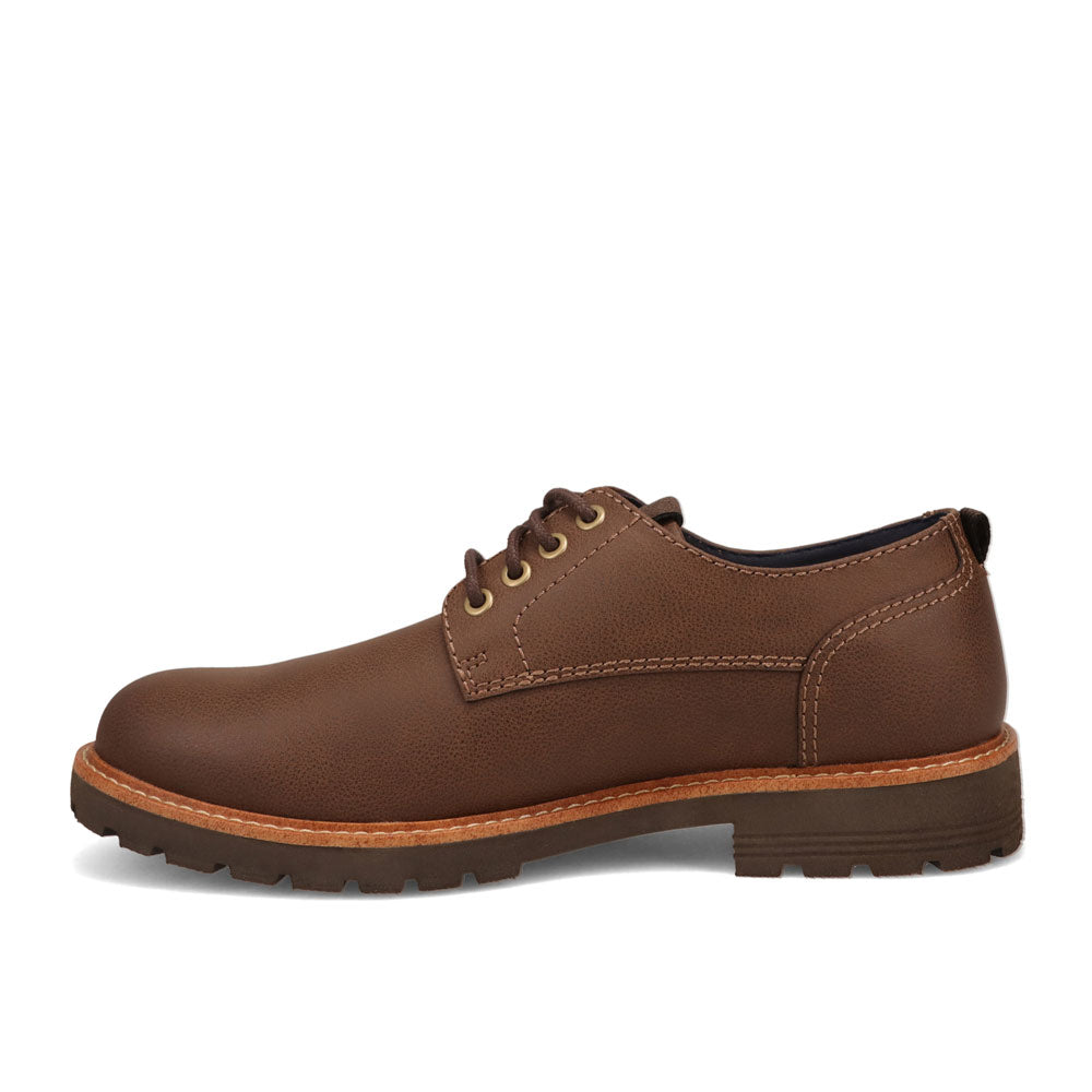 Chestnut-JARMAN Mens Winslow Rugged Casual Lace Up Shoe