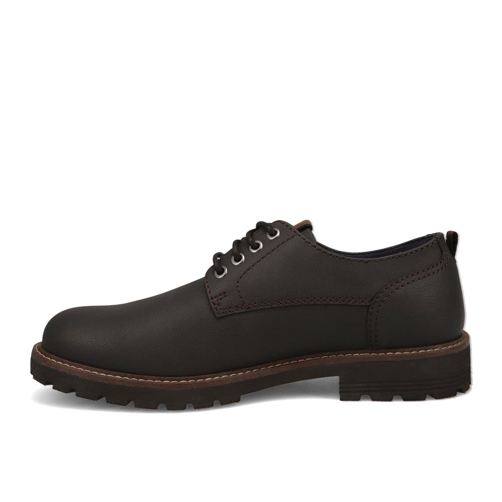 Black-JARMAN Mens Winslow Rugged Casual Lace Up Shoe