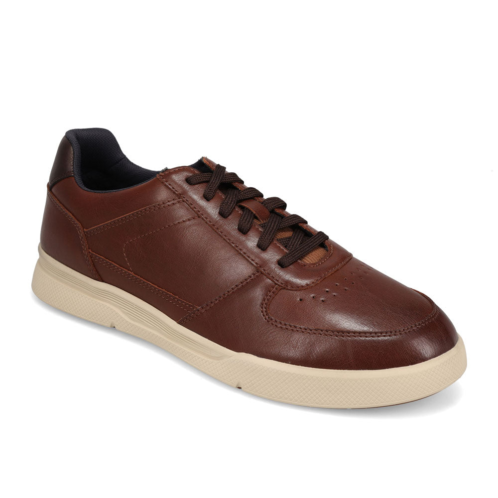 Cognac-JARMAN Mens Baxter Lightweight Casual Sneaker