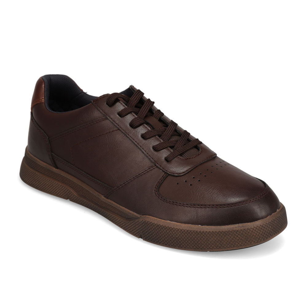 Chestnut-JARMAN Mens Baxter Lightweight Casual Sneaker