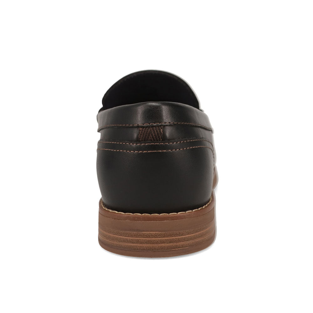 Black-JARMAN Mens Percival Slip-On Dress Penny Loafer Shoe