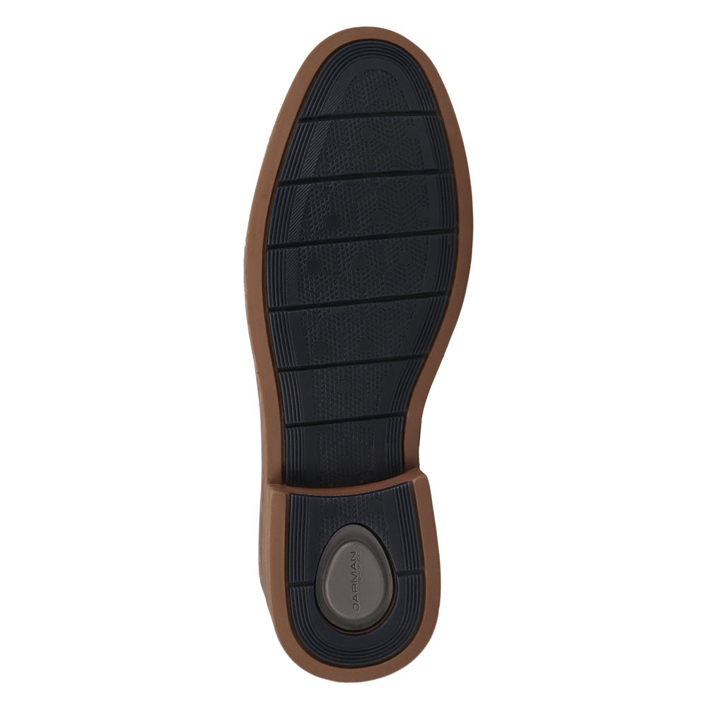 Black-JARMAN Mens Percival Slip-On Dress Penny Loafer Shoe