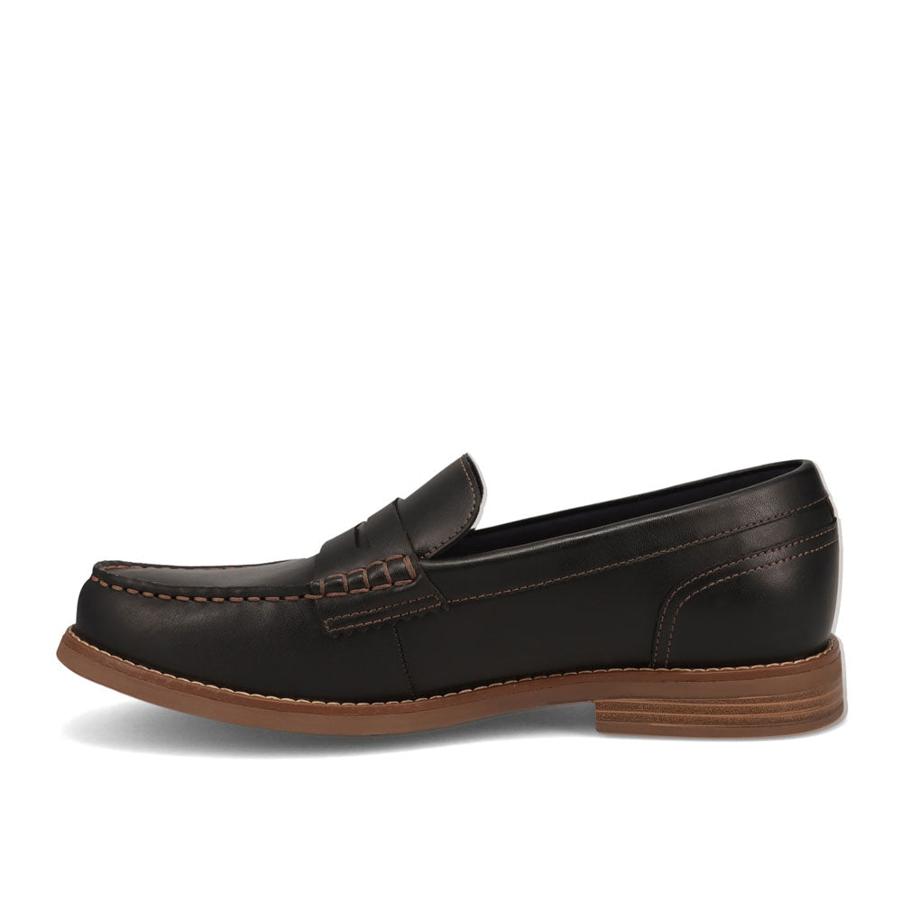 Black-JARMAN Mens Percival Slip-On Dress Penny Loafer Shoe