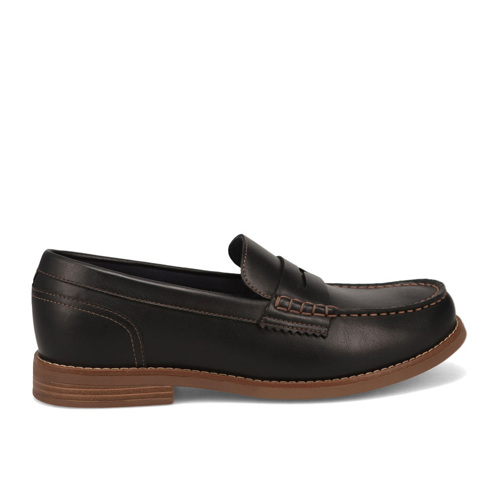 Black-JARMAN Mens Percival Slip-On Dress Penny Loafer Shoe