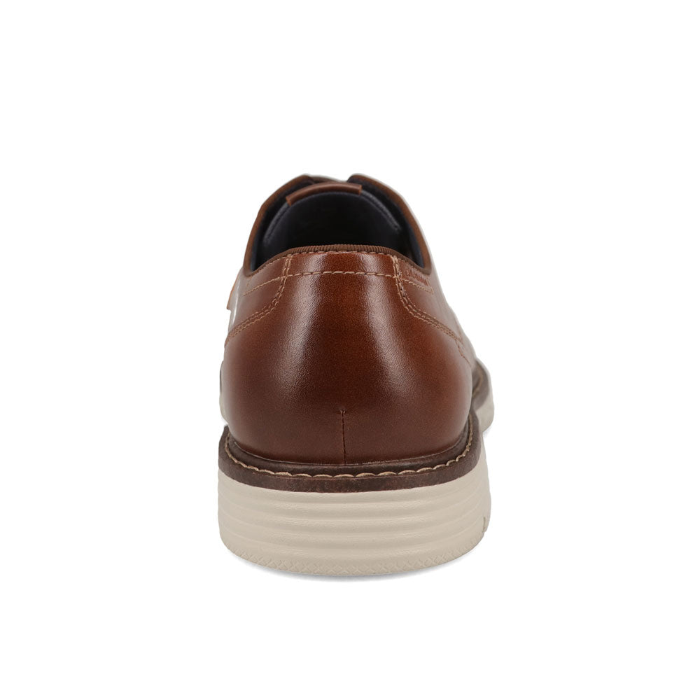 Dark Tan-JARMAN Mens Henning Dress Casual Lace Up Shoe