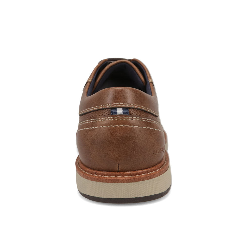 Dark Brown-JARMAN Mens Henning Dress Casual Lace Up Shoe