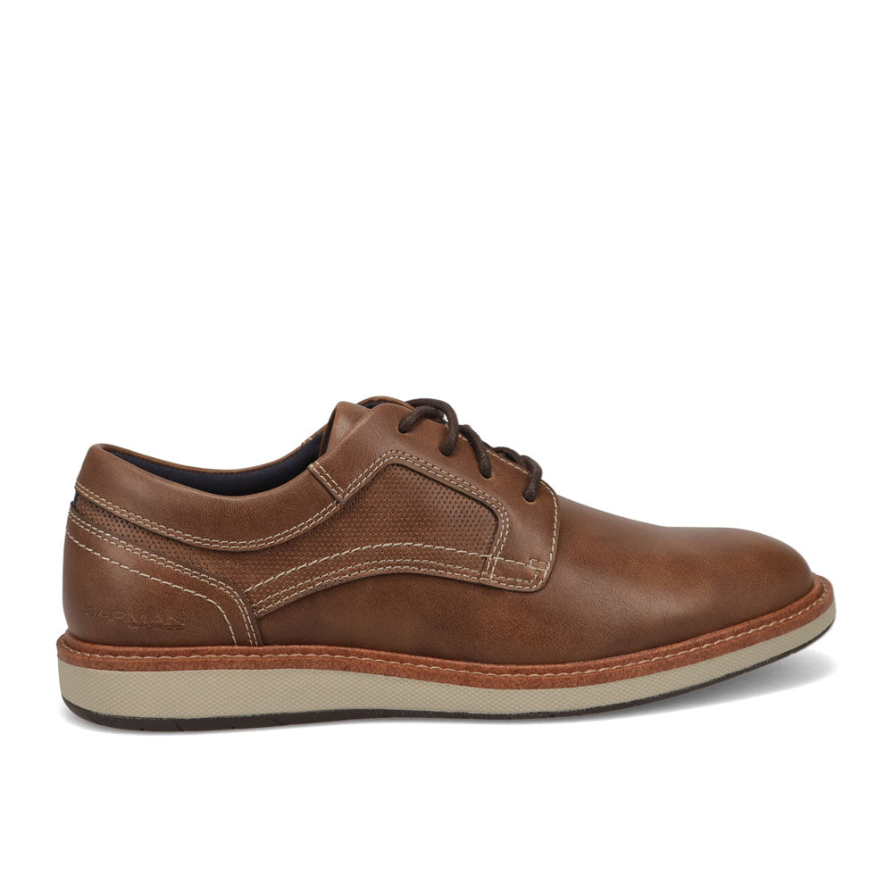 Dark Brown-JARMAN Mens Henning Dress Casual Lace Up Shoe