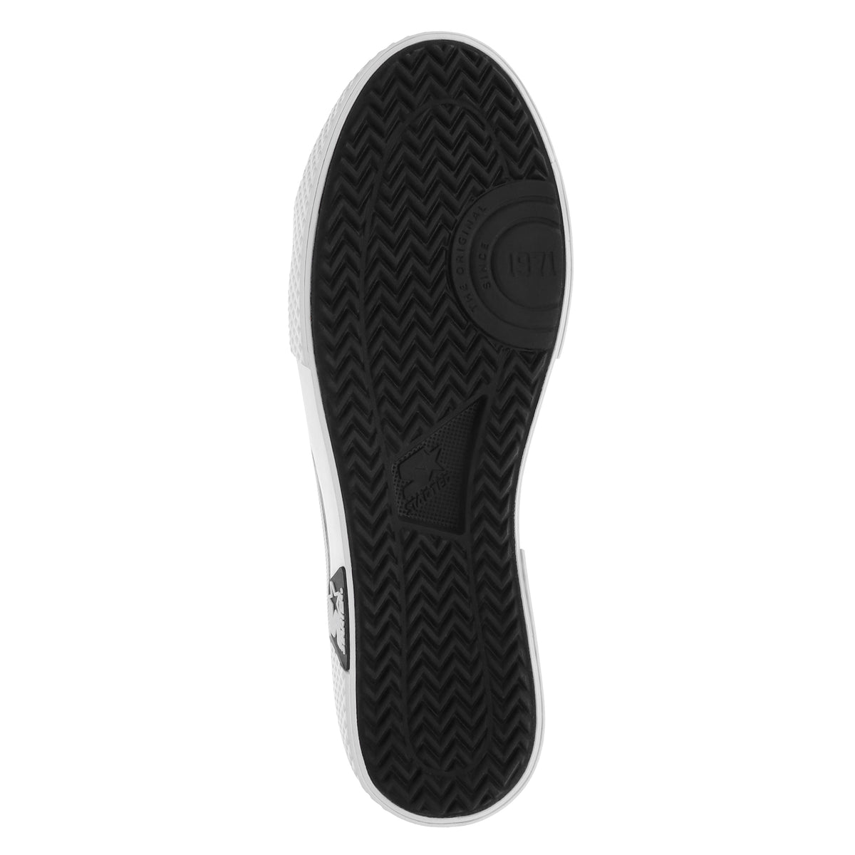 Black/White-Starter Mens Tradition 71 Hi Canvas Hightop Casual Sneaker Shoe