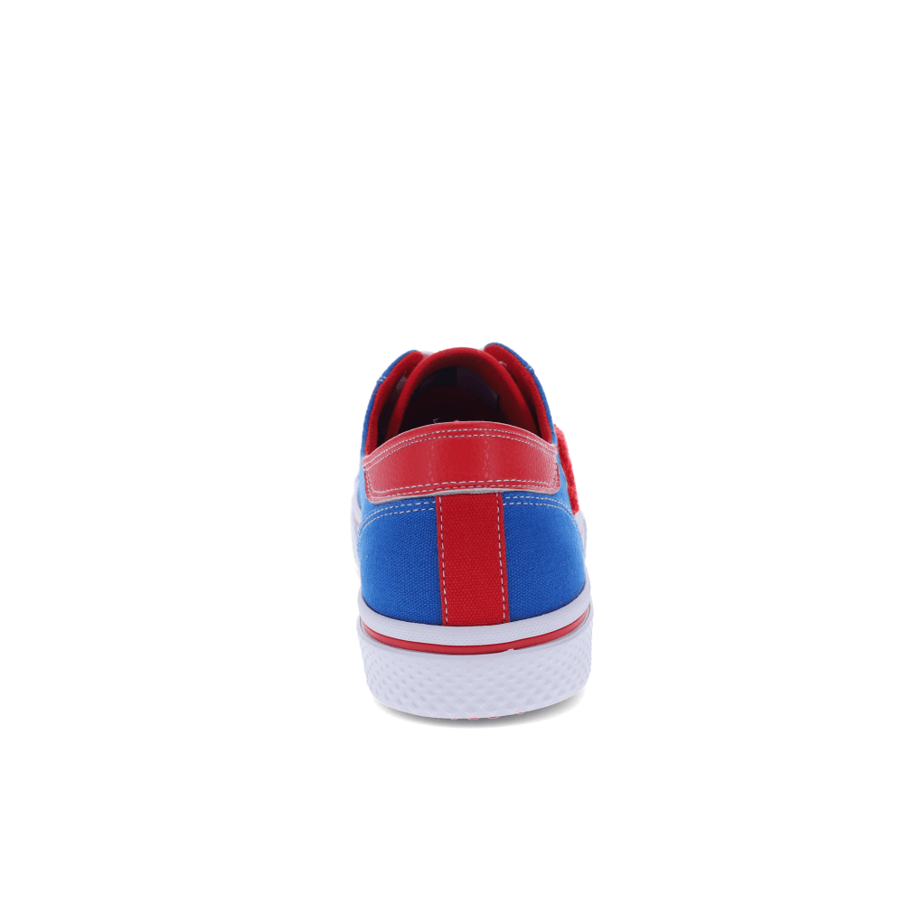 Blue/Red-Starter Mens Tradition 71 Low Canvas Lowtop Casual Sneaker Shoe