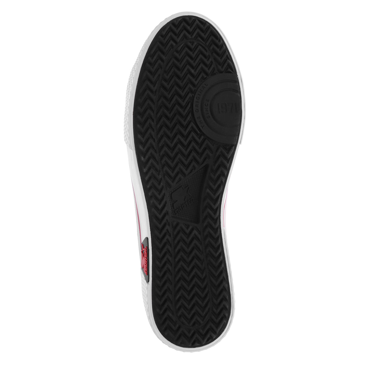 Red/Black-Starter Mens Tradition 71 Low Canvas Lowtop Casual Sneaker Shoe