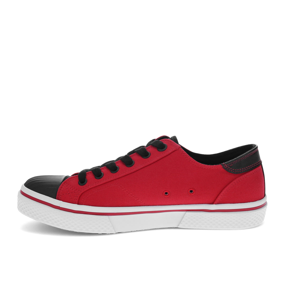 Red/Black-Starter Mens Tradition 71 Low Canvas Lowtop Casual Sneaker Shoe