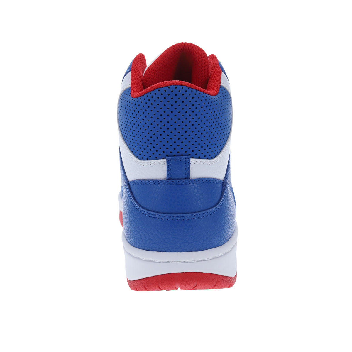 White/Blue-Starter Mens Breakaway 88 Mid Vegan Synthetic Leather Casual Lace Up Sneaker Shoe