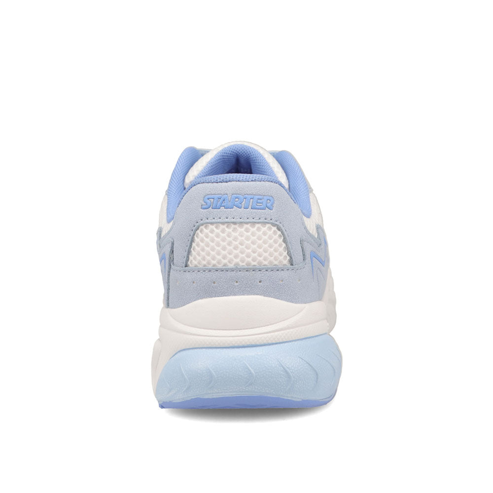 Skyway/Blue-Starter Womens Star Light Synthetic Leather and Mesh Sneaker