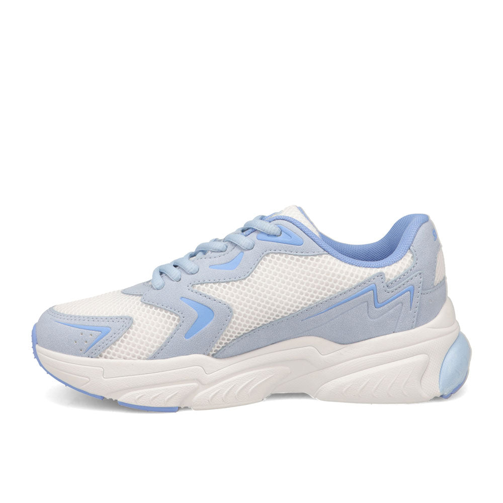 Skyway/Blue-Starter Womens Star Light Synthetic Leather and Mesh Sneaker