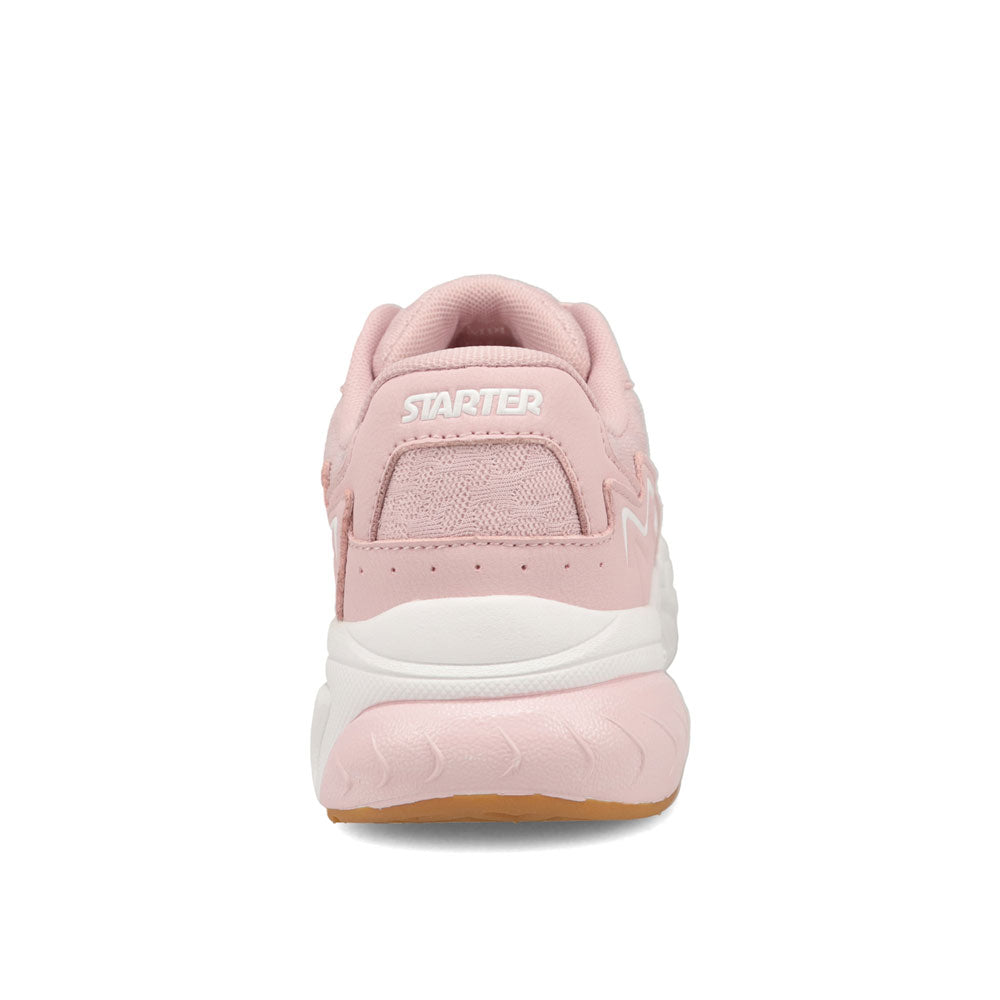 Pale Lilac-Starter Womens Star Light Synthetic Leather and Mesh Sneaker