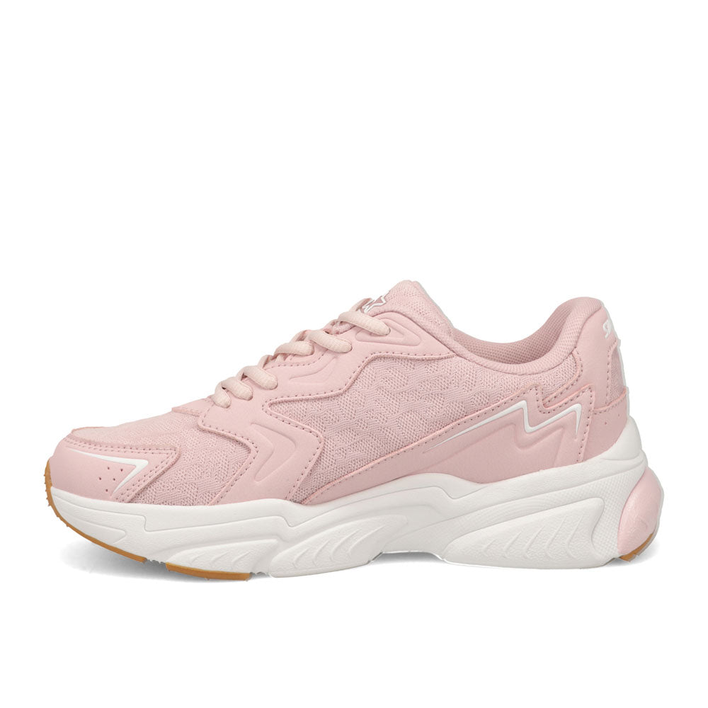 Pale Lilac-Starter Womens Star Light Synthetic Leather and Mesh Sneaker