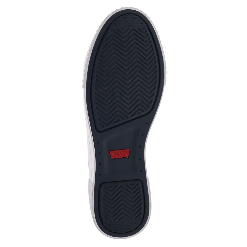 Navy-Levi's Mens Anikin C CVS Durable Canvas Casual Lace-up Rubber Sole Sneaker Shoe