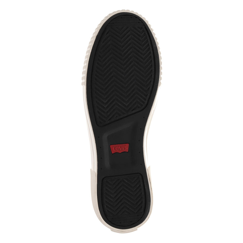 Charcoal/Egret-Levi's Mens Anakin Neo Durable Canvas Casual Lace-up Rubber Sole Sneaker Shoe